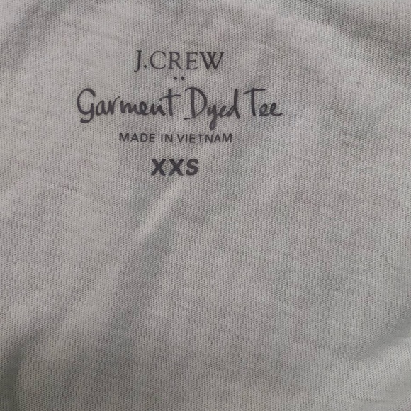 J Crew Mint Green Garment Dyed T, NWOT - Picture 4 of 6